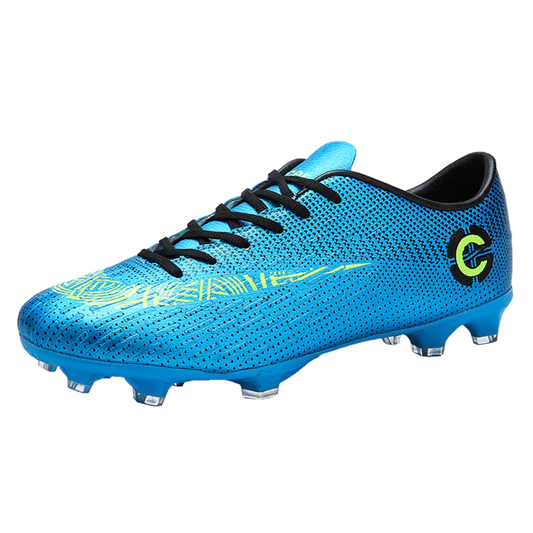 Men's Microfiber Professional Football Shoes for Athletes