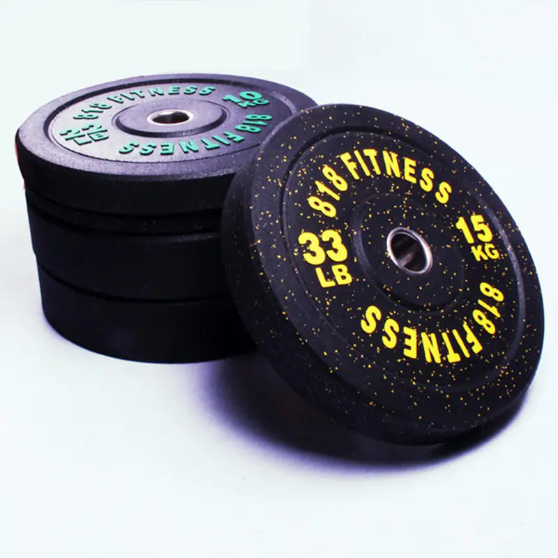 VibrantFit Rubber Gym Plates