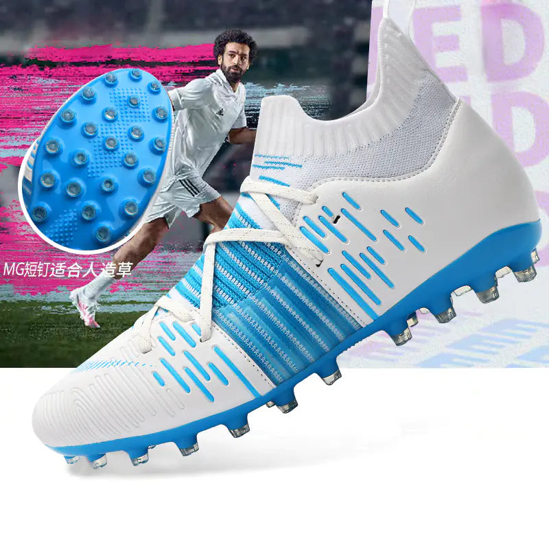 Men's Professional Outdoor Soccer Shoes in Microfiber
