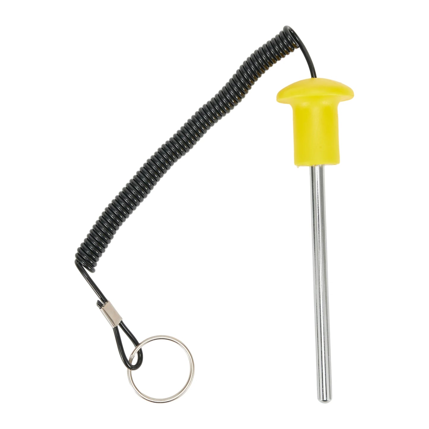 1pc Fitness Magnetic Pins M8/M10 80/105/125mm Weight Stack Pin With Steel Wire Lanyard Gym Equipment Bolts Replacement Accessori