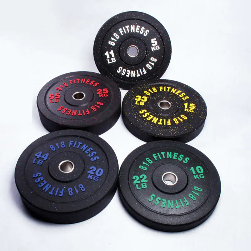 VibrantFit Rubber Gym Plates